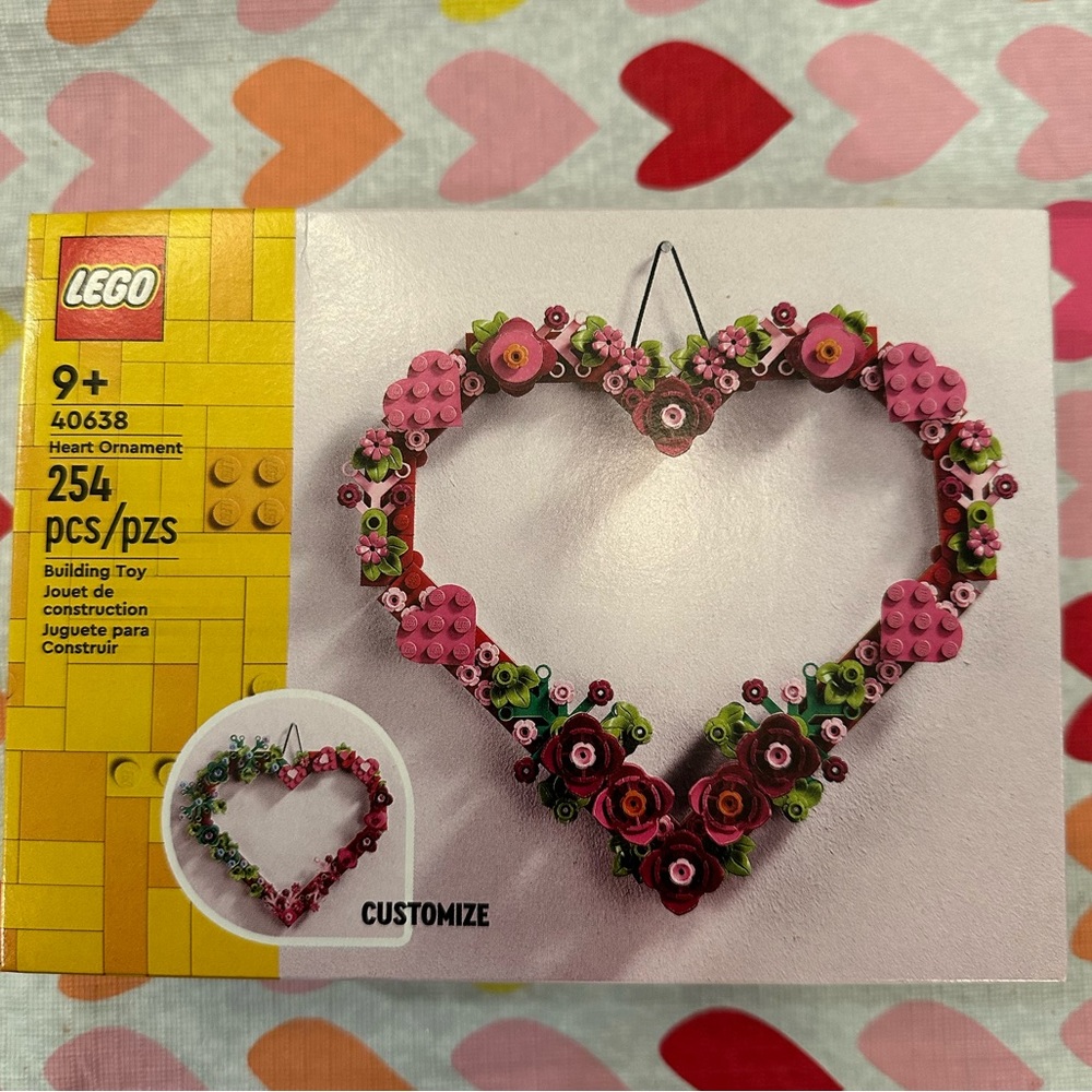 Lego | Heart Ornament # 40638